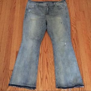 American eagle flare jeans